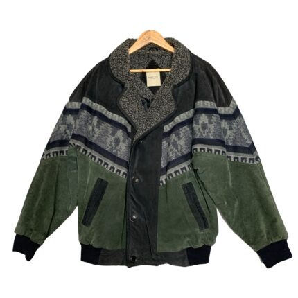 Olive green Aztec Jacket